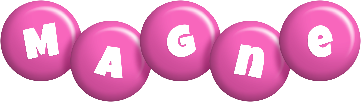 Magne candy-pink logo