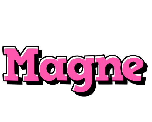 Magne girlish logo