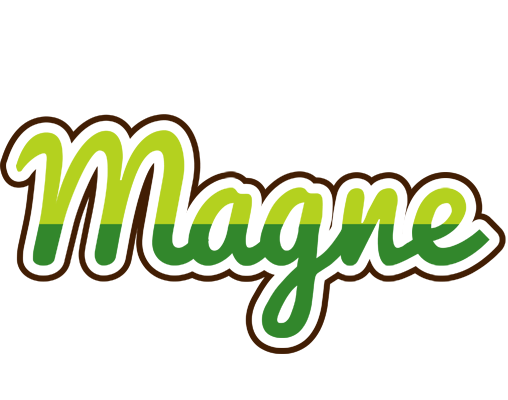 Magne golfing logo