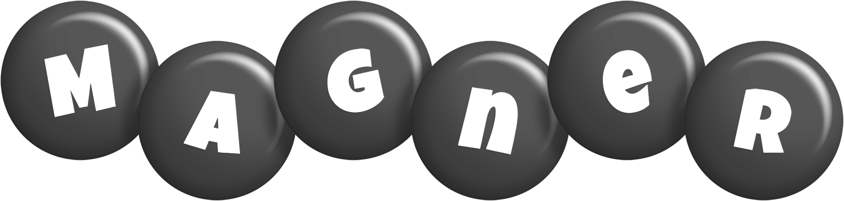 Magner candy-black logo