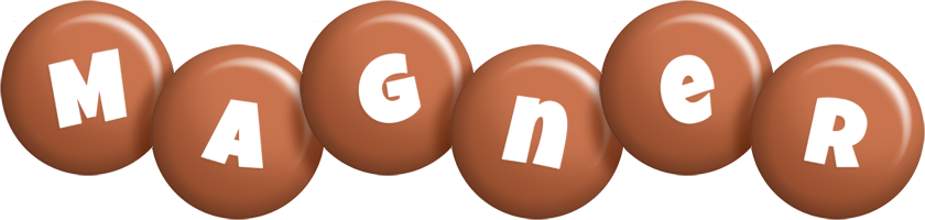 Magner candy-brown logo