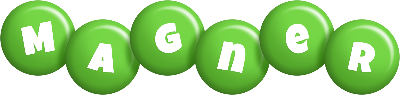 Magner candy-green logo