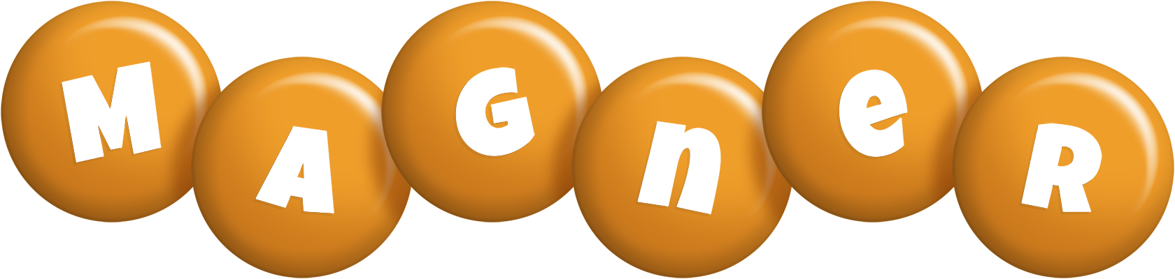 Magner candy-orange logo