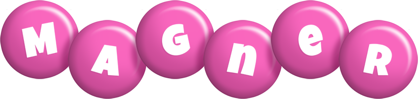 Magner candy-pink logo