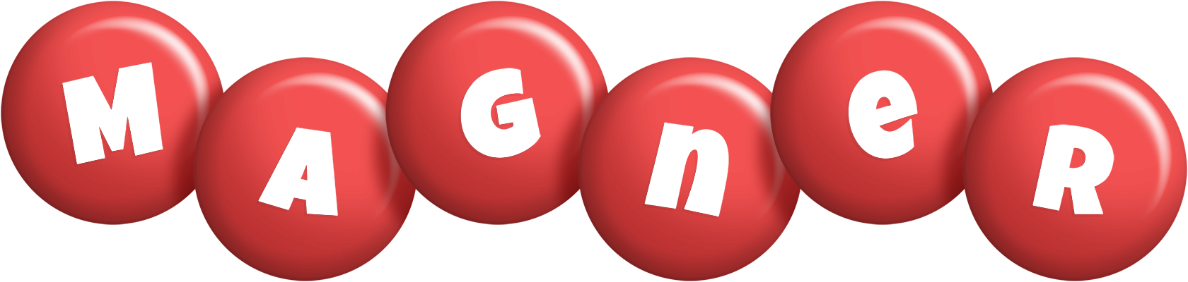 Magner candy-red logo