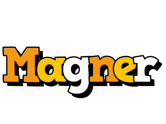 Magner cartoon logo