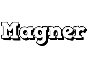 Magner snowing logo