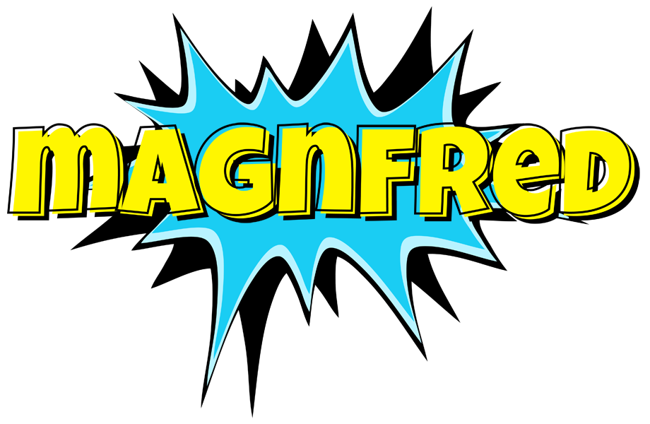 Magnfred amazing logo