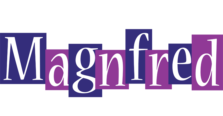 Magnfred autumn logo