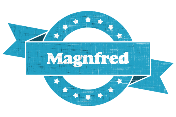 Magnfred balance logo