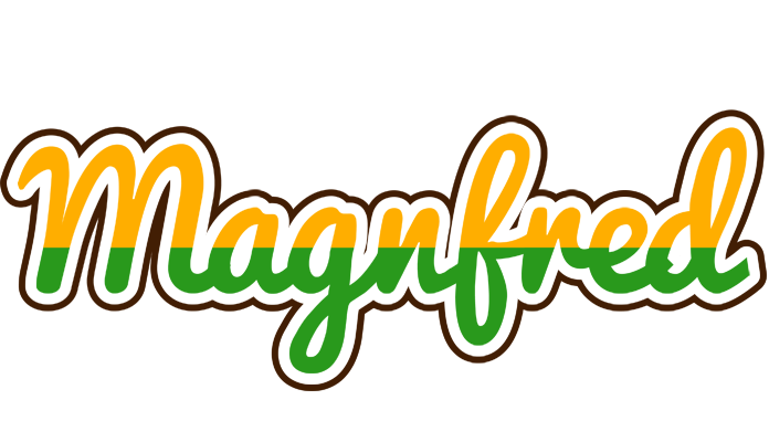 Magnfred banana logo