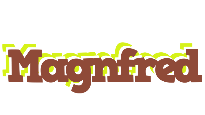 Magnfred caffeebar logo