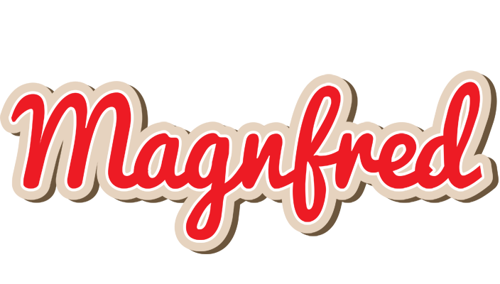 Magnfred chocolate logo