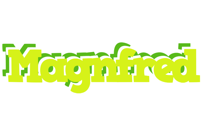 Magnfred citrus logo
