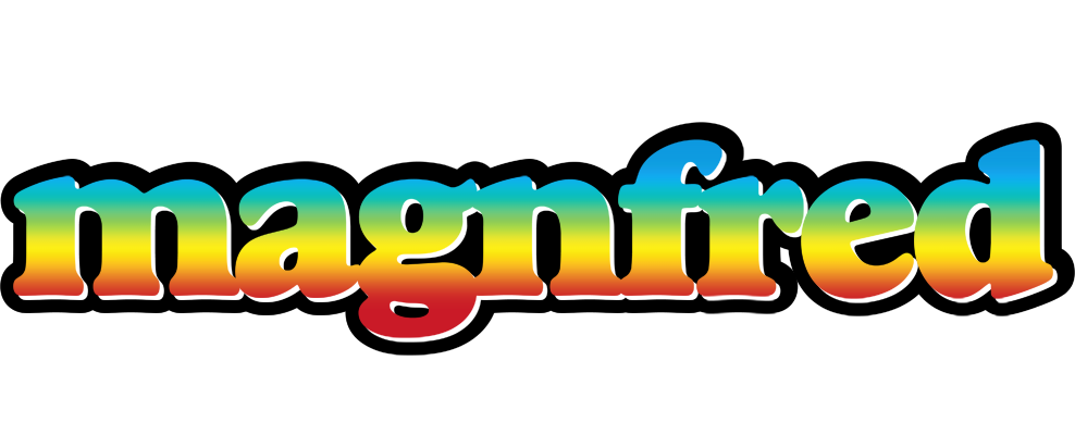 Magnfred color logo