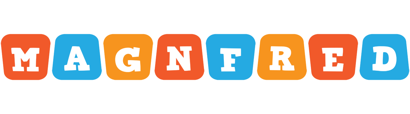 Magnfred comics logo