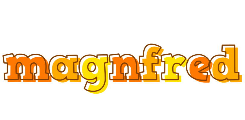 Magnfred desert logo