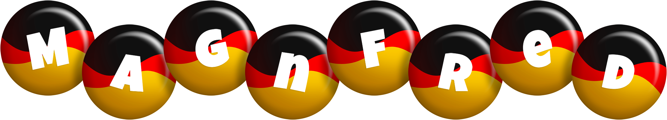 Magnfred german logo