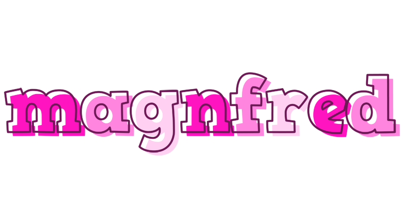 Magnfred hello logo