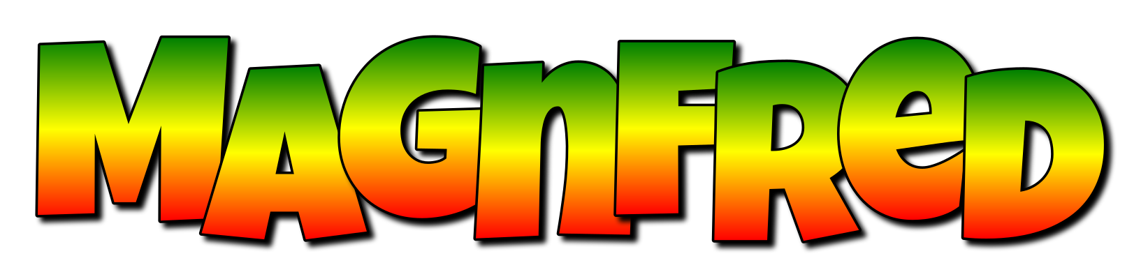 Magnfred mango logo