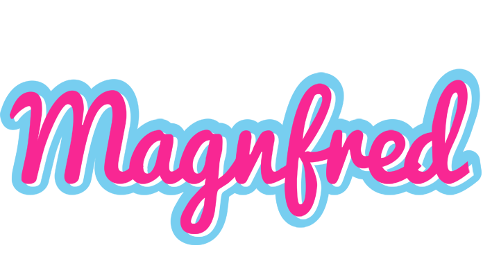 Magnfred popstar logo