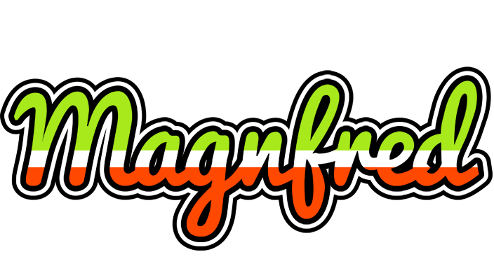 Magnfred superfun logo