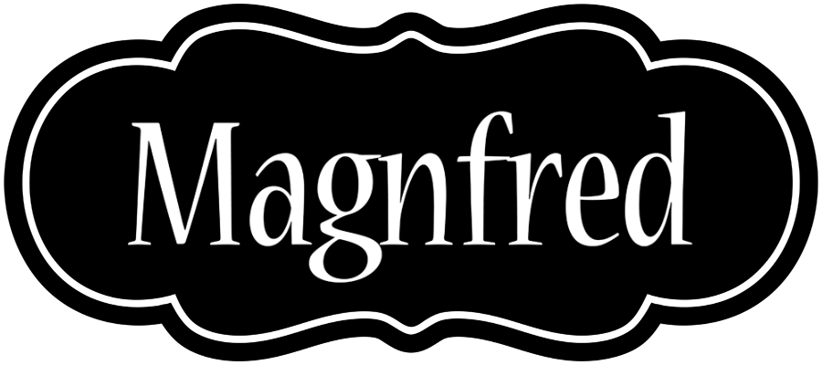Magnfred welcome logo