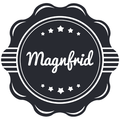 Magnfrid badge logo