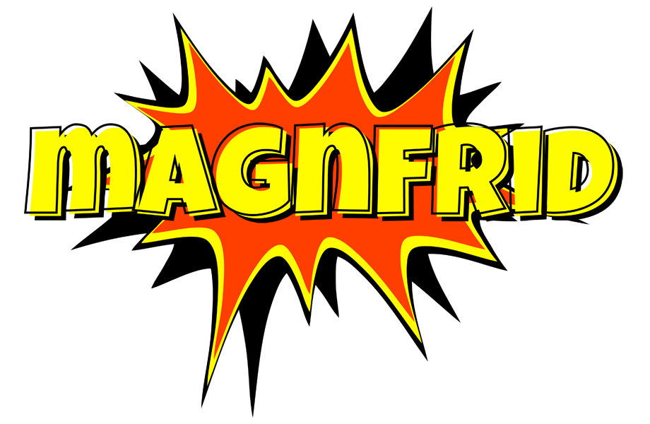 Magnfrid bazinga logo