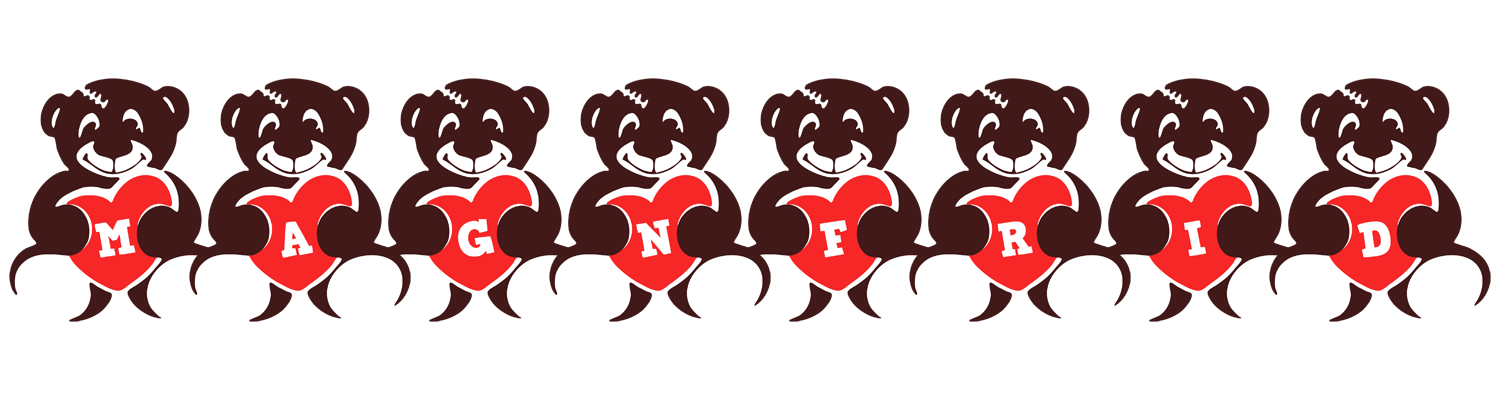 Magnfrid bear logo