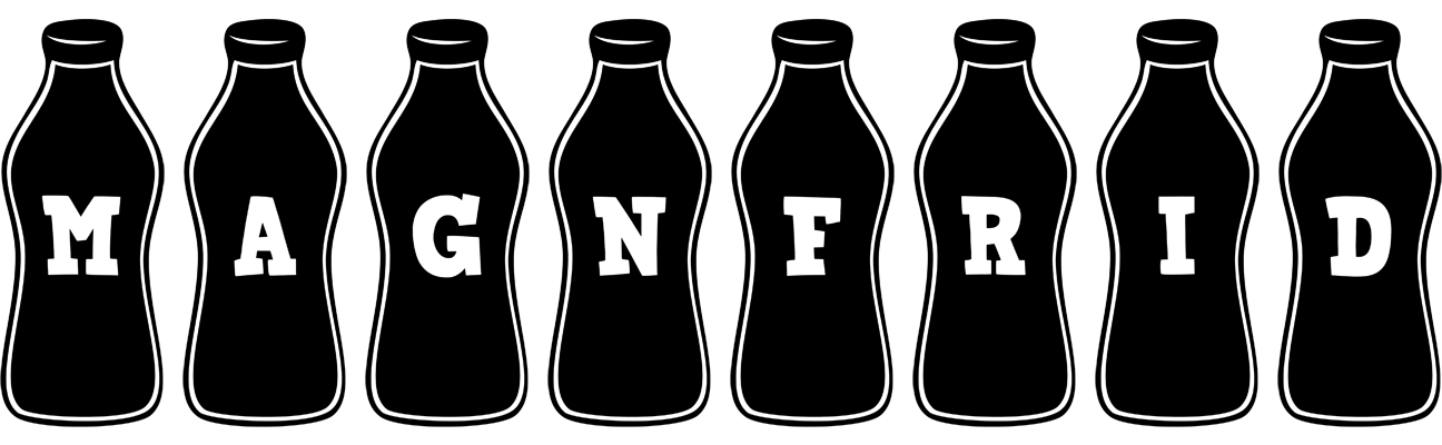 Magnfrid bottle logo