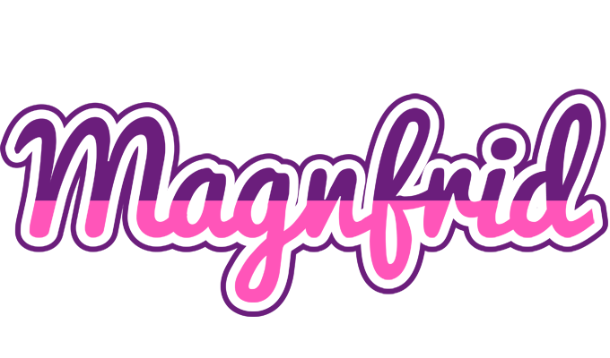 Magnfrid cheerful logo