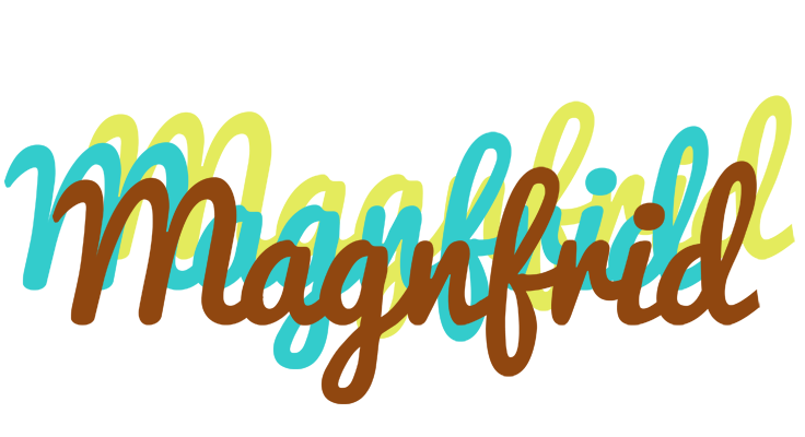 Magnfrid cupcake logo