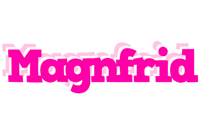 Magnfrid dancing logo