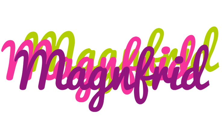 Magnfrid flowers logo