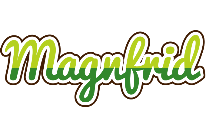 Magnfrid golfing logo
