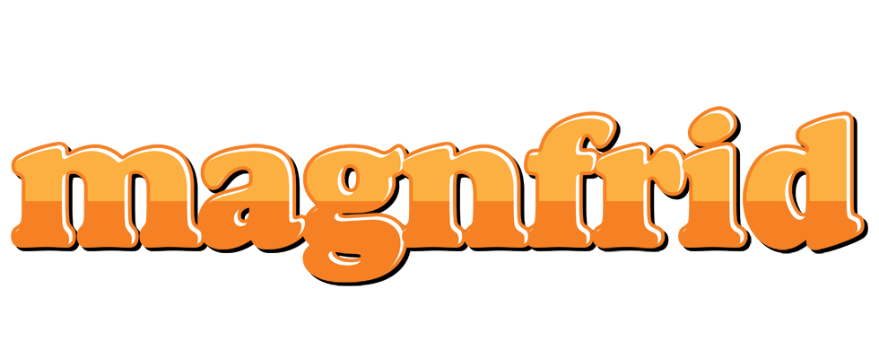 Magnfrid orange logo