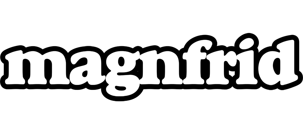 Magnfrid panda logo