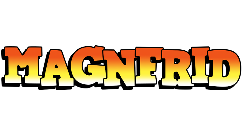 Magnfrid sunset logo