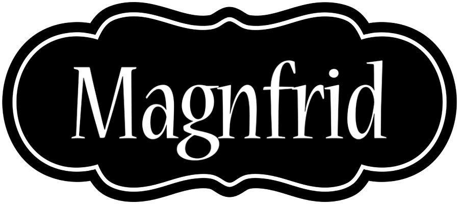 Magnfrid welcome logo