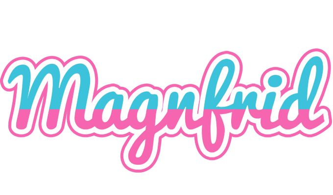 Magnfrid woman logo
