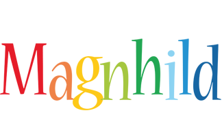 Magnhild birthday logo
