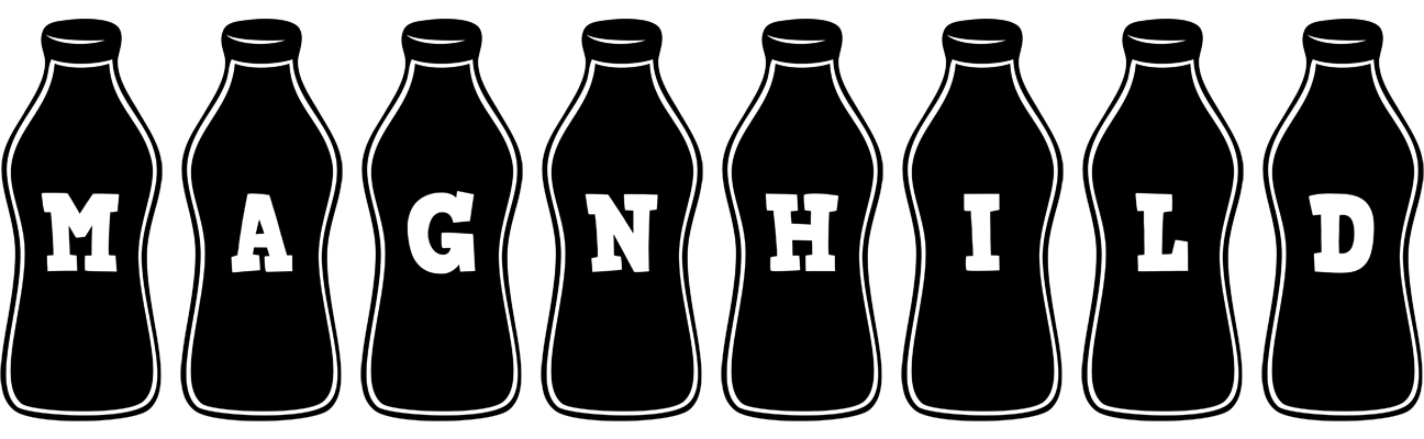 Magnhild bottle logo