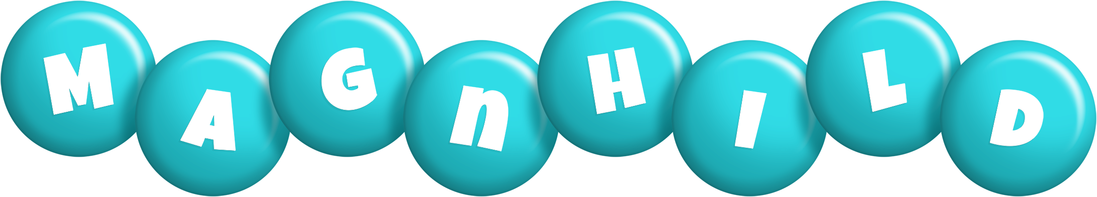 Magnhild candy-azur logo