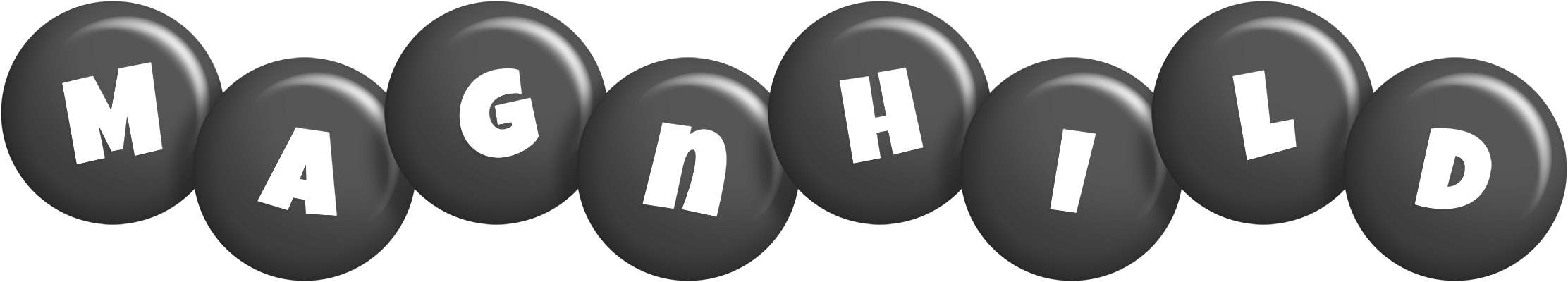 Magnhild candy-black logo