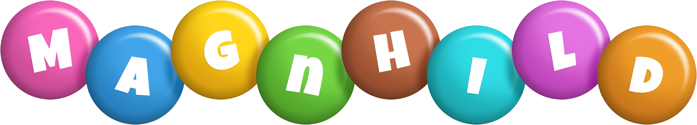 Magnhild candy logo