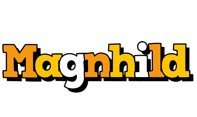 Magnhild cartoon logo