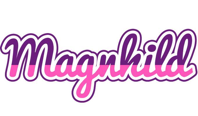 Magnhild cheerful logo