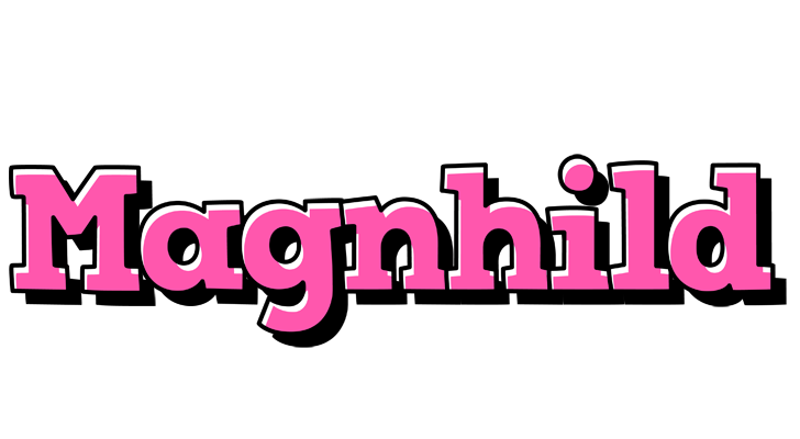 Magnhild girlish logo