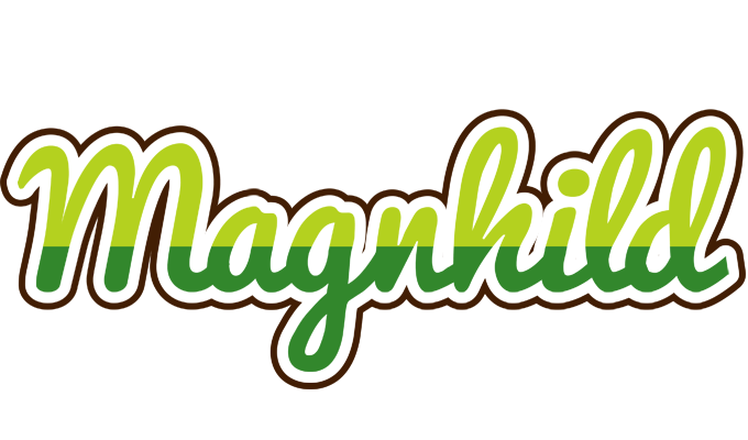 Magnhild golfing logo